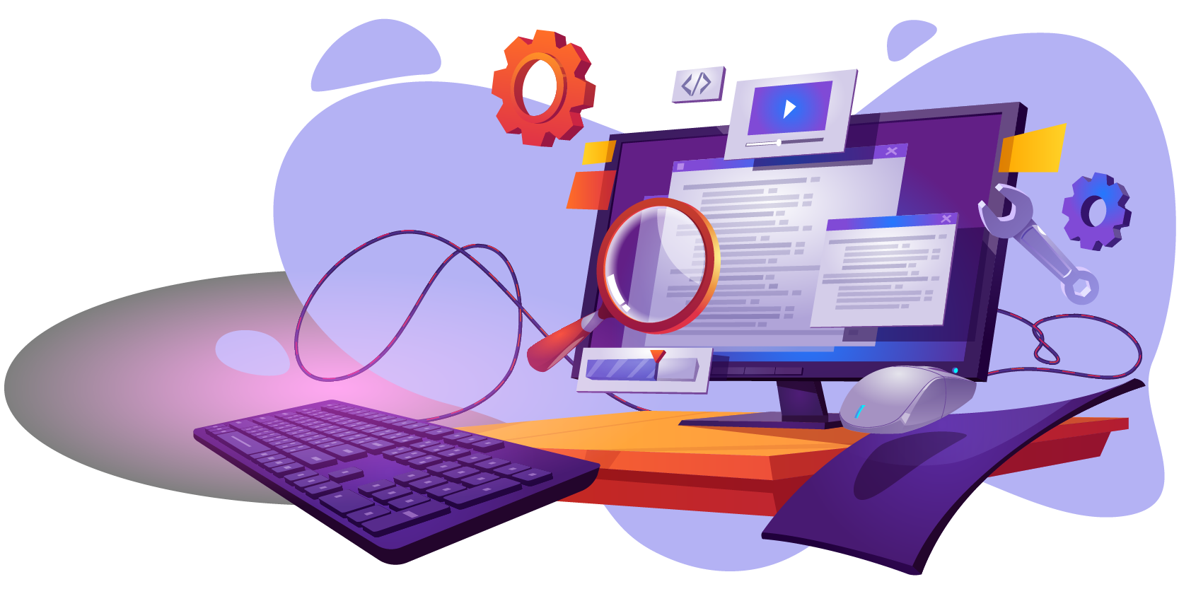 Software Development Illustration